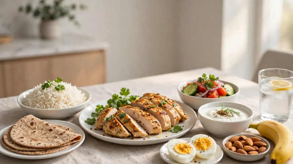 High-protein meal for beginners trying to build muscle